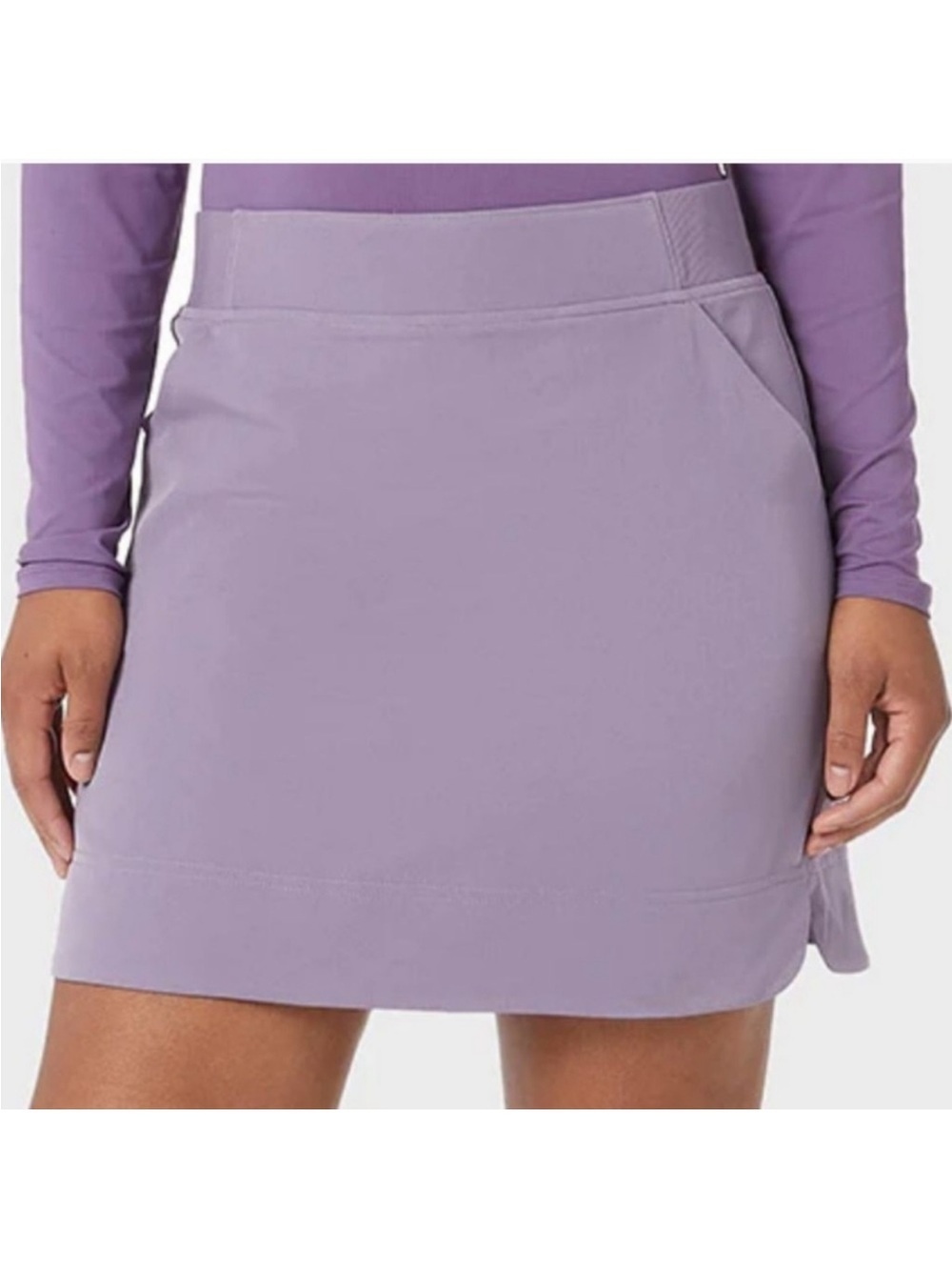 32 Degrees Cool Lavender Purple Sport Skort with 2 Front Pockets Size 2X